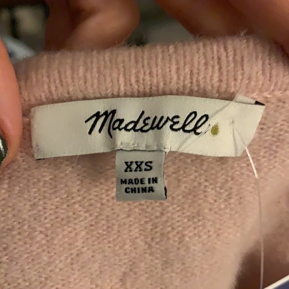 Madewell Kent Wool Alpaca Blend Cardigan Sweater XXS - Picture 5 of 10